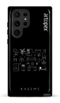 Galaxy S22 Ultra Tough L'essentiel noir par Artopex -