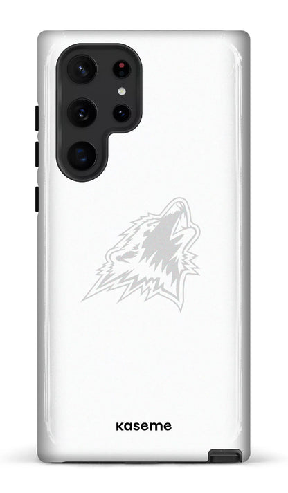 Galaxy S22 Ultra Tough Les Huskies Blanc -