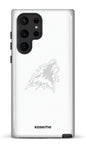 Galaxy S22 Ultra Tough Les Huskies Blanc -