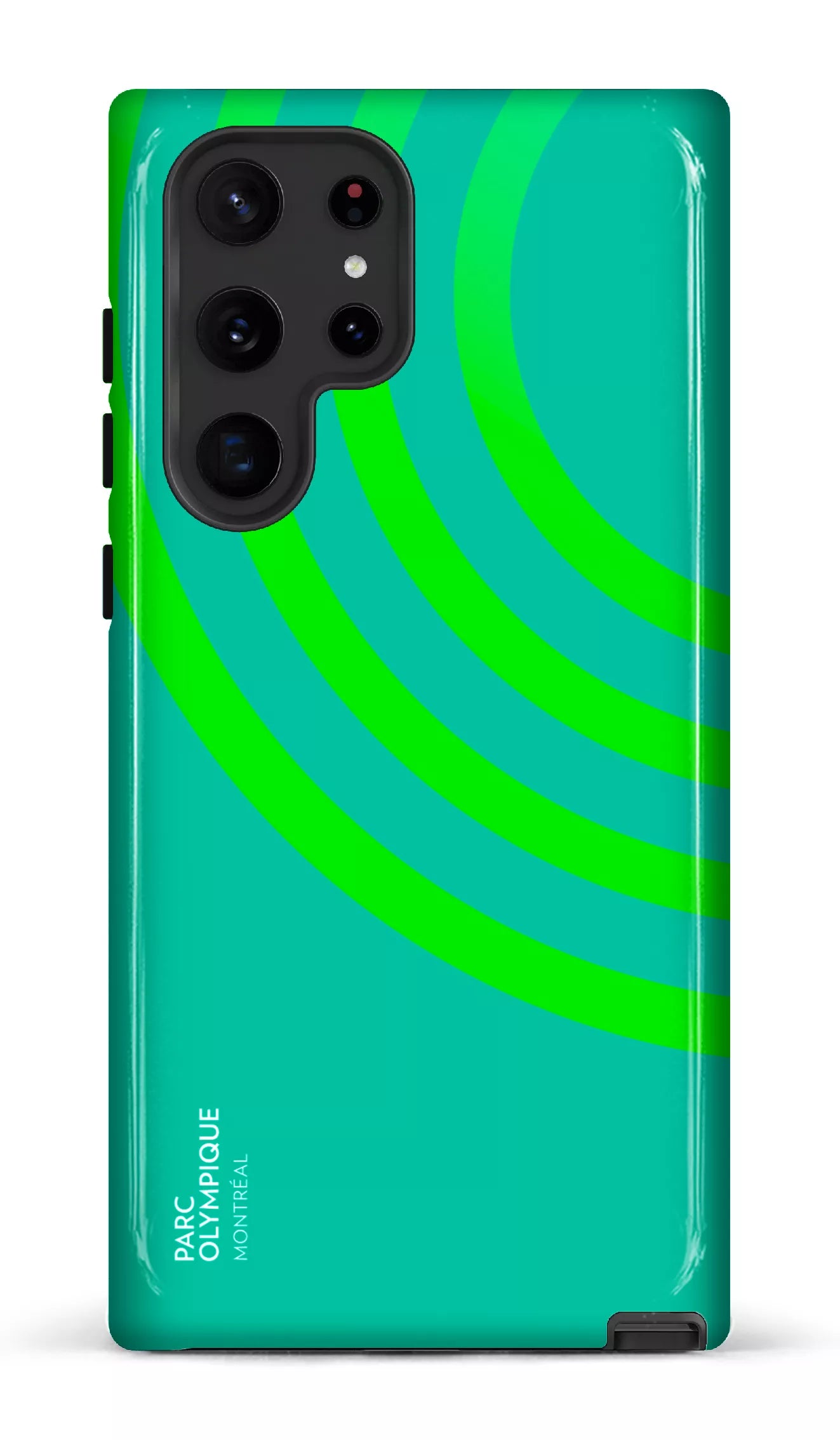 Galaxy S22 Ultra Tough Parc Olympique - Logo Vert -