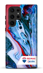 Galaxy S22 Ultra Tough Peinture marbrée claire -