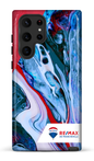 Galaxy S22 Ultra Tough Peinture marbrée claire de Francheville -