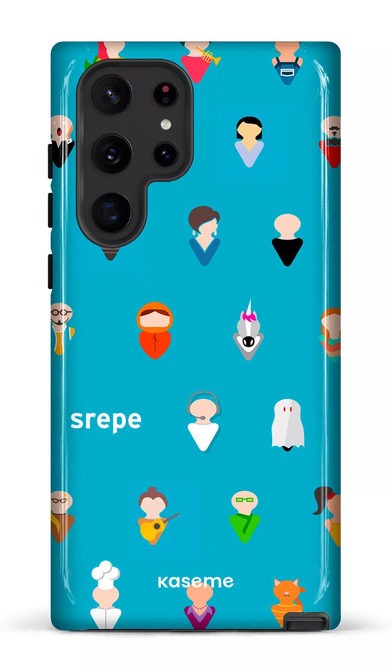 Galaxy S22 Ultra Tough Personnages Turquoise -