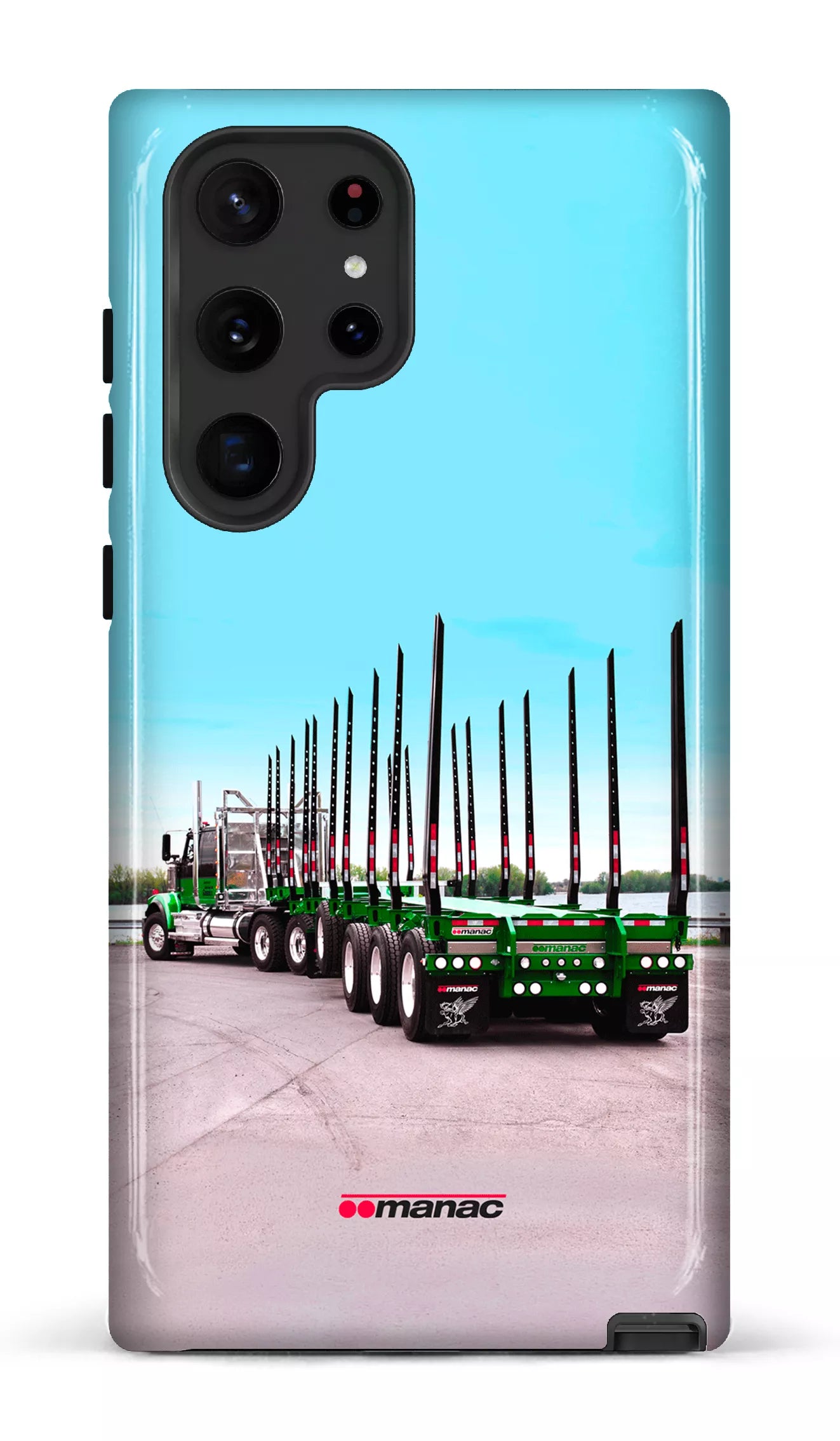Galaxy S22 Ultra Tough Powerwing Log Trailer -