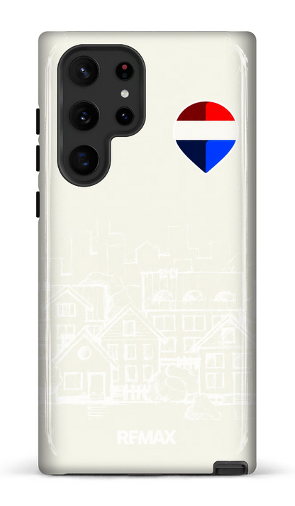 Galaxy S22 Ultra Tough Remax Sketch Beige -