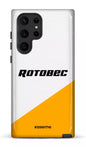 Galaxy S22 Ultra Tough Rotobec Blanc et Jaune -