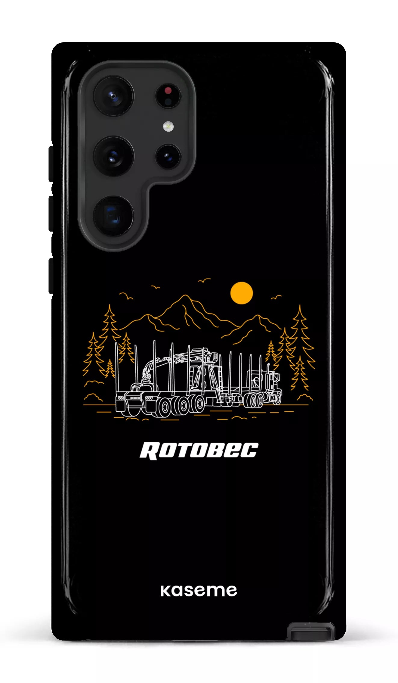 Galaxy S22 Ultra Tough Rotobec Noir -