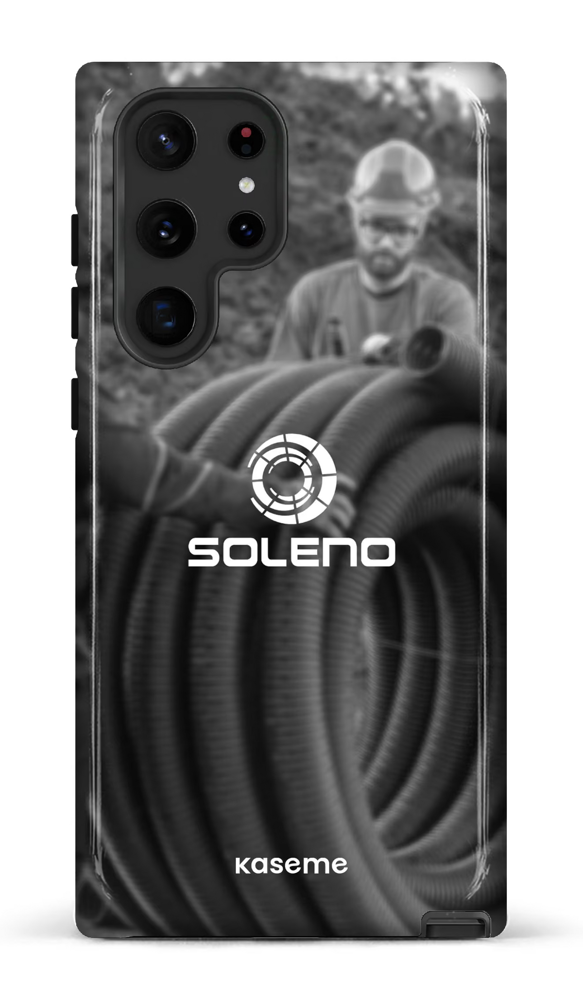 Galaxy S22 Ultra Tough Soleno tuyau N&B -