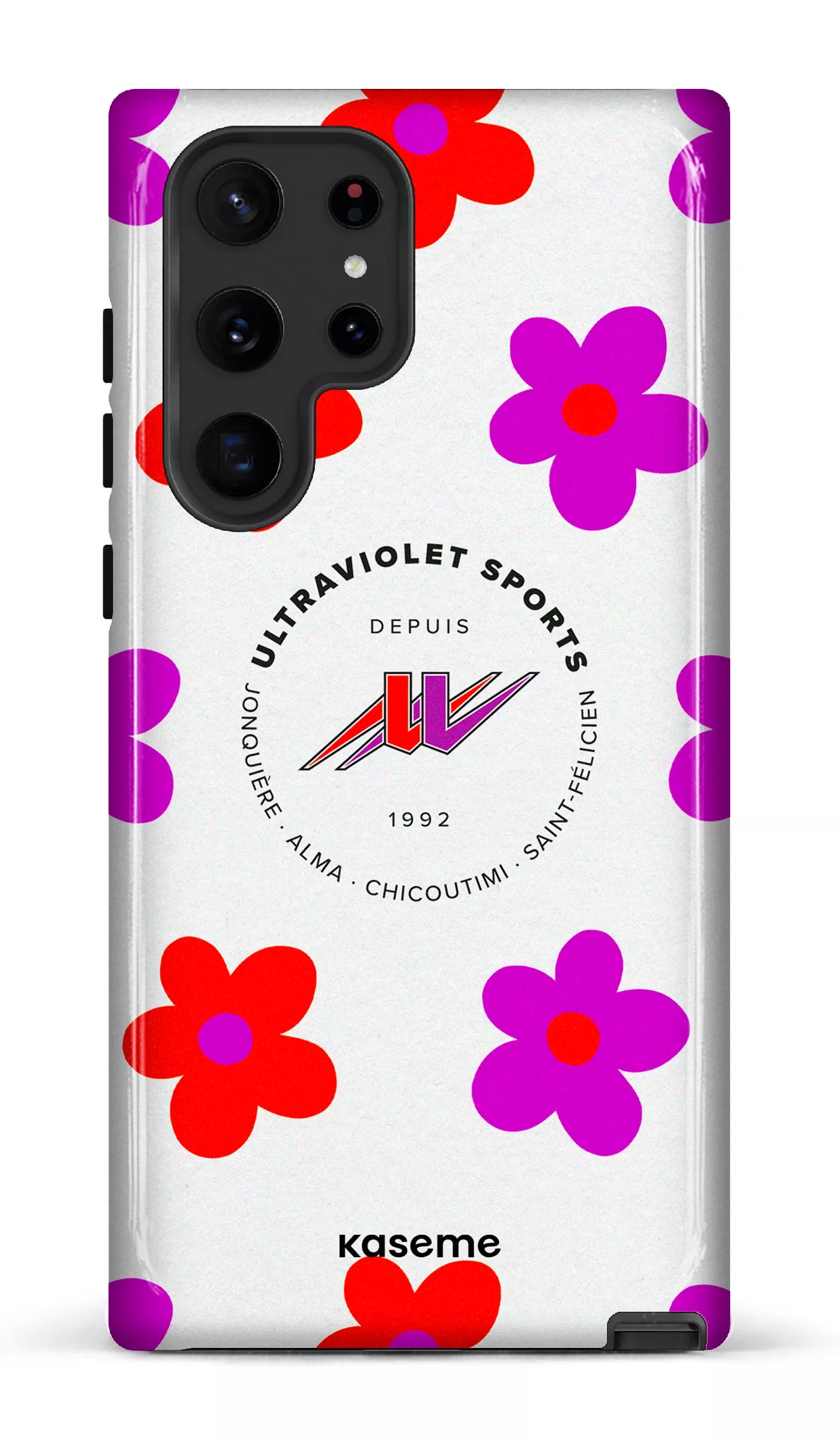 Galaxy S22 Ultra Tough UltraViolet Fleurs -