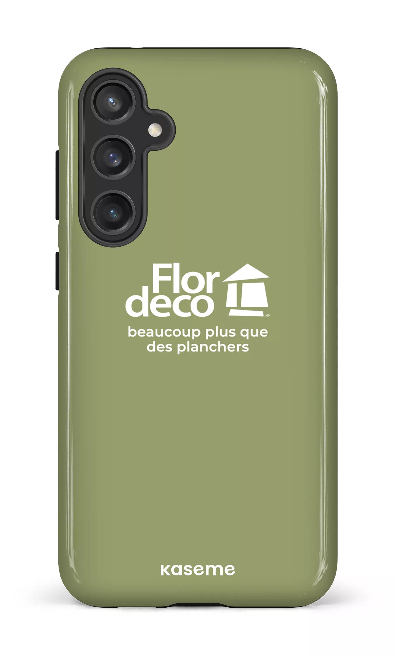 Galaxy S23 FE Tough Flordeco logo Sauge -
