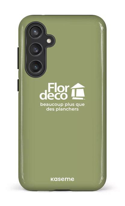 Galaxy S23 FE Tough Flordeco logo Sauge -