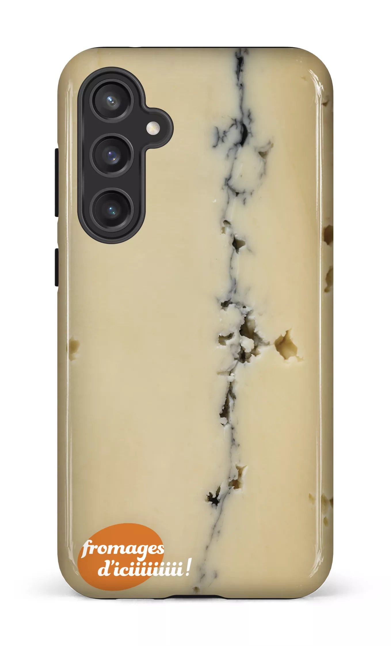Galaxy S23 FE Tough Fromage Cendré Logo -