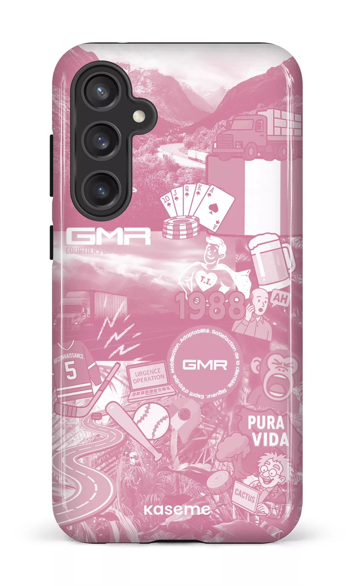 Galaxy S23 FE Tough GMR Collage Rose -