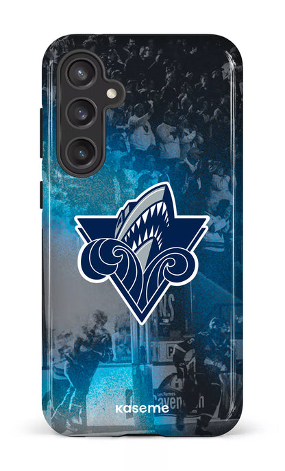 Galaxy S23 FE Tough Océanic Logo & Foule -