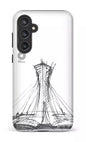 Galaxy S23 FE Tough Parc Olympique - Croquis Blanc -