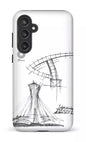 Galaxy S23 FE Tough Parc Olympique - Croquis Plan Blanc -