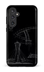 Galaxy S23 FE Tough Parc Olympique - Croquis Plan Noir -