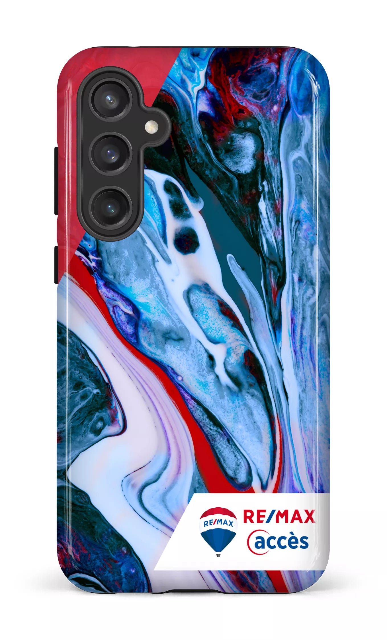 Galaxy S23 FE Tough Peinture marbrée claire -