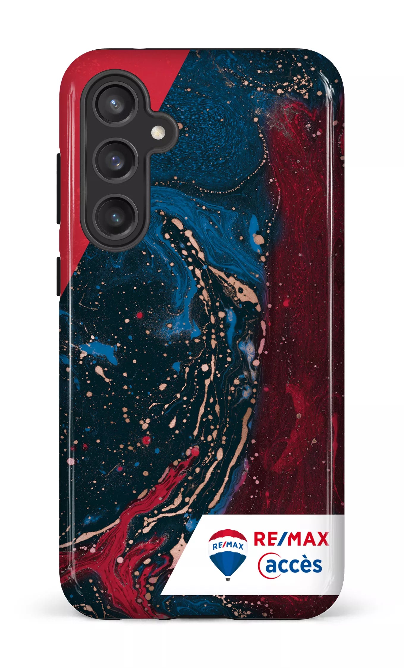 Galaxy S23 FE Tough Peinture marbrée sombre -