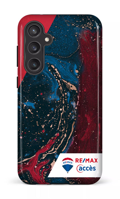 Galaxy S23 FE Tough Peinture marbrée sombre -