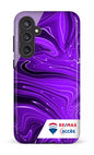 Galaxy S23 FE Tough Peinture marbrée sombre violette -