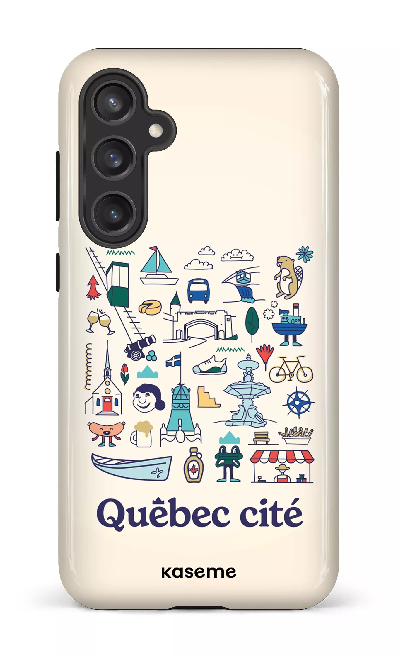 Galaxy S23 FE Tough Québec illustré -