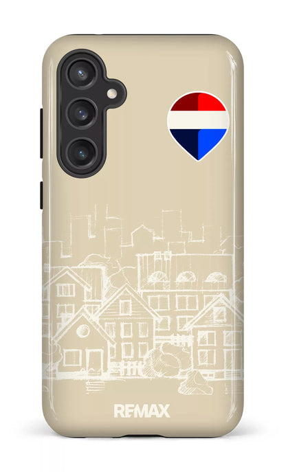 Galaxy S23 FE Tough Remax Sketch Beige -