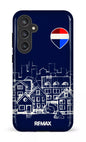 Galaxy S23 FE Tough Remax Sketch Bleu -