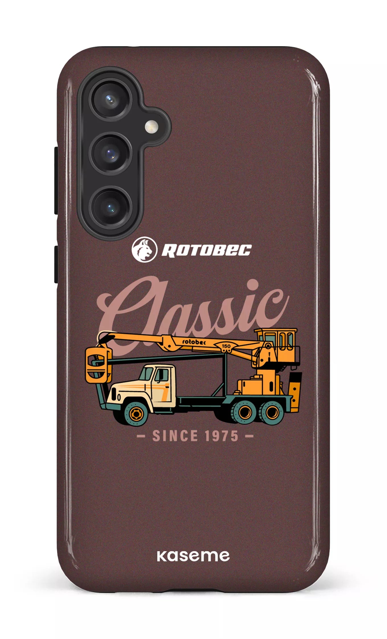 Galaxy S23 FE Tough Rotobec Brun "Classic" -