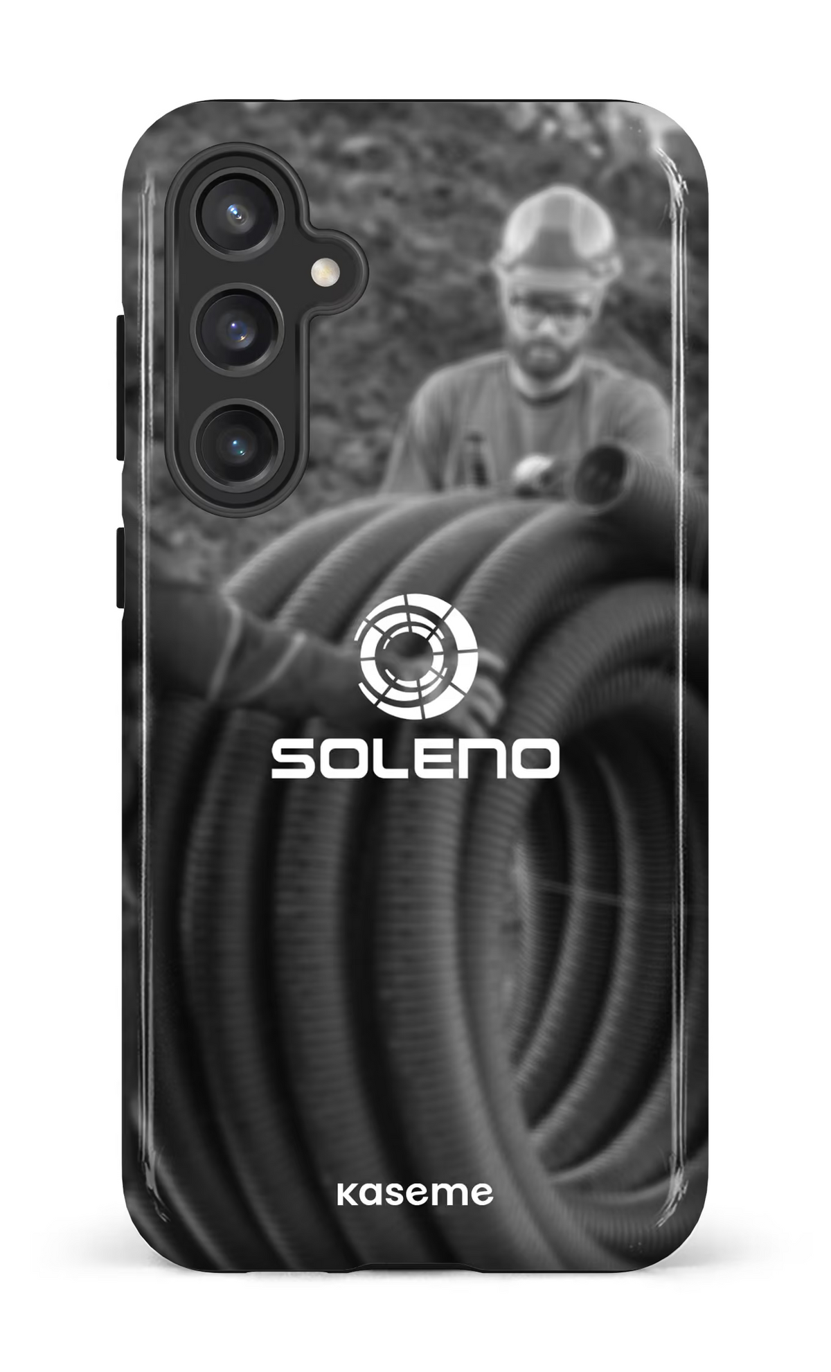 Galaxy S23 FE Tough Soleno tuyau N&B -