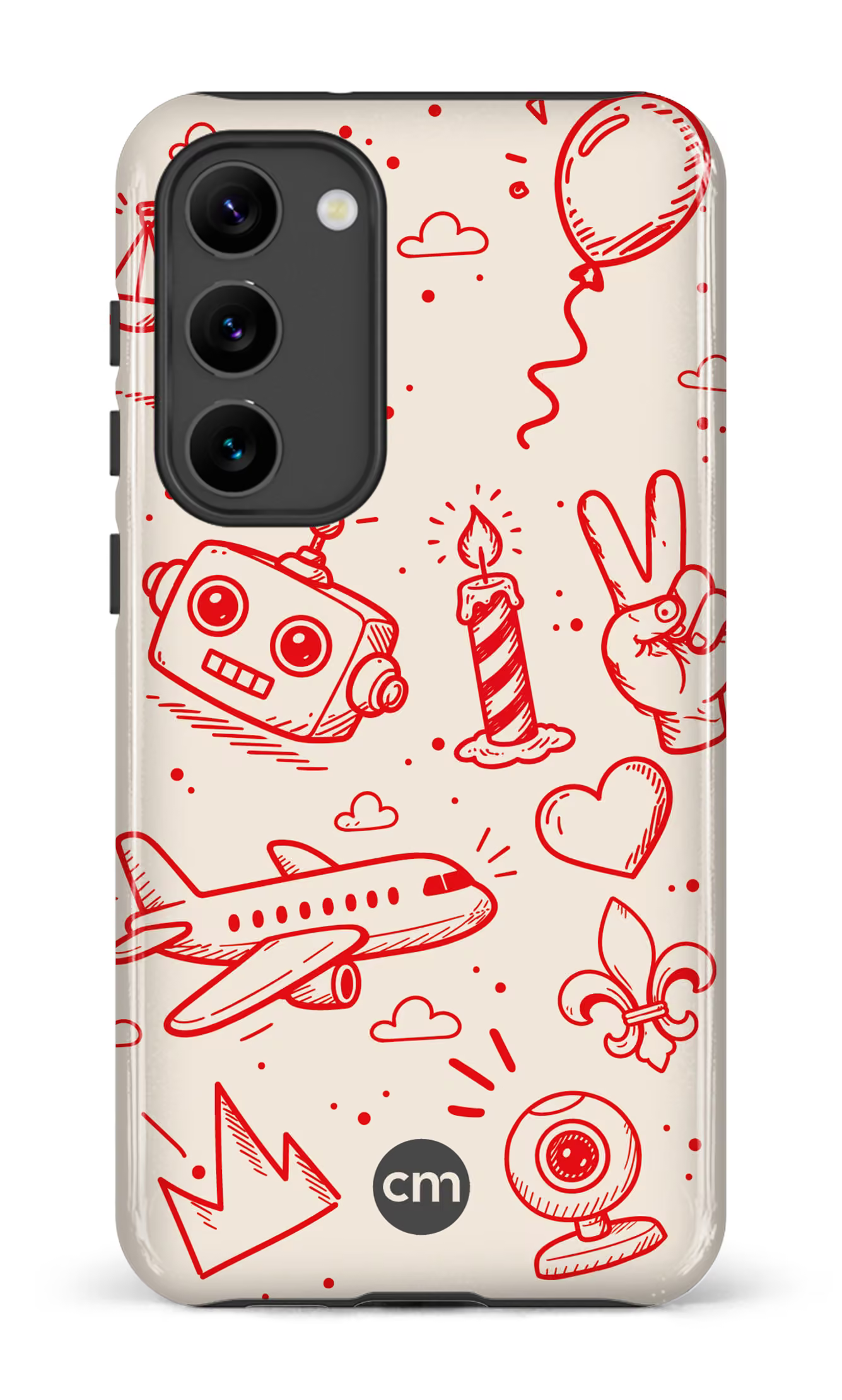 Galaxy S23 Plus Tough Gloss 20 ans Crakmedia -