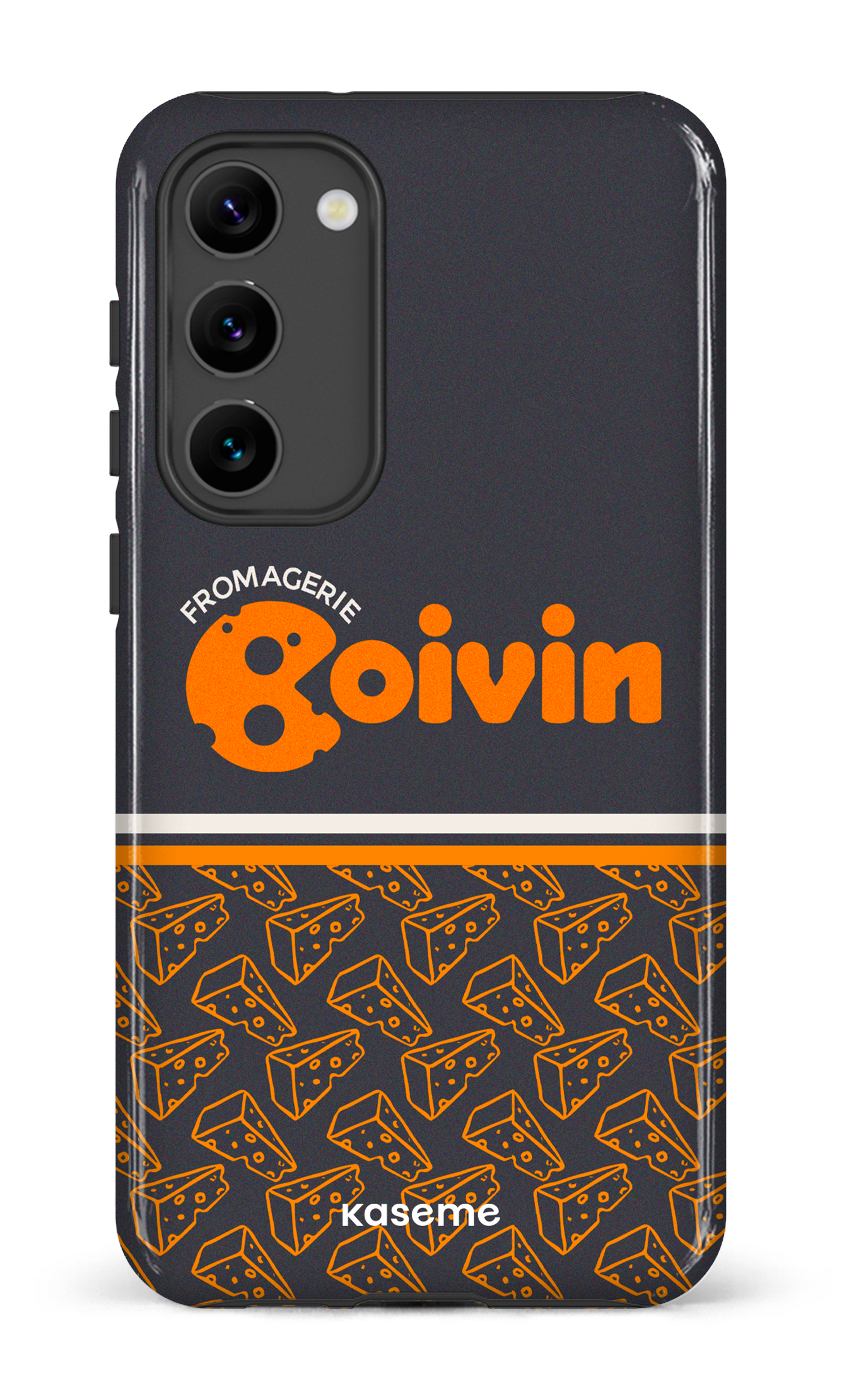 Galaxy S23 Plus Tough Gloss Boivin Gris x Fromages -
