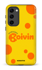 Galaxy S23 Plus Tough Gloss Boivin Jaune x Ronds -