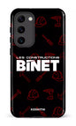 Galaxy S23 Plus Tough Gloss Constructions Binet Noir -