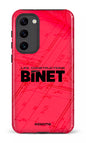 Galaxy S23 Plus Tough Gloss Constructions Binet Rouge -