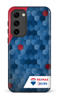 Galaxy S23 Plus Tough Gloss Exagones texturés -