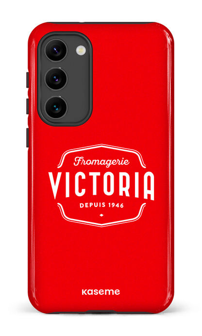 Galaxy S23 Plus Tough Gloss Fromagerie Victoria Rouge -