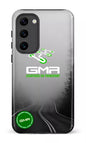 Galaxy S23 Plus Tough Gloss GMR Route Noir et Blanc -
