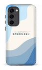 Galaxy S23 Plus Tough Gloss HB - Bleu et Blanc -