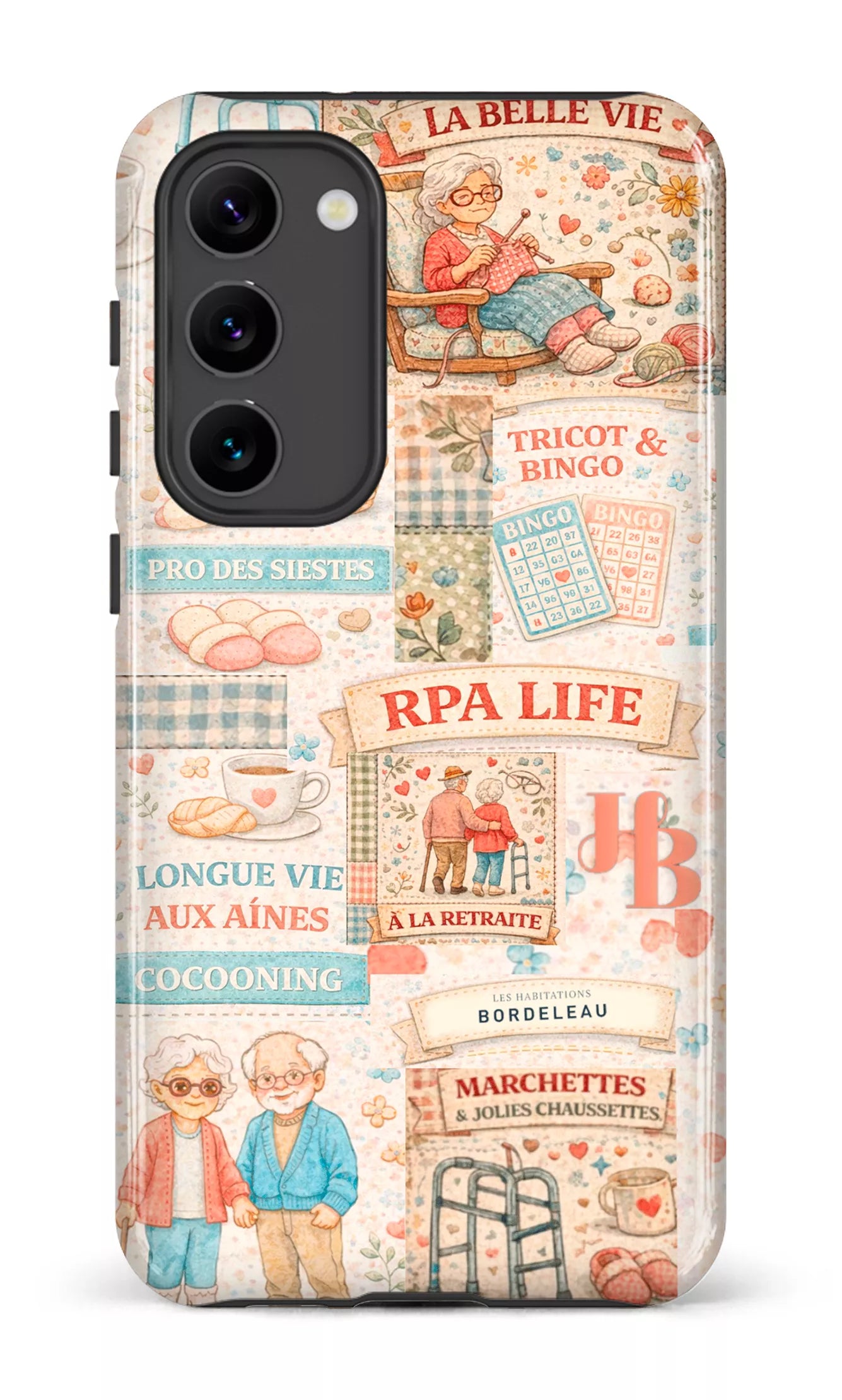 Galaxy S23 Plus Tough Gloss HB Courtepointe -