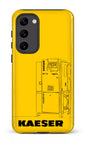 Galaxy S23 Plus Tough Gloss Kaeser - The Golden Blueprint -