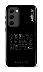 Galaxy S23 Plus Tough Gloss L'essentiel noir par Artopex -