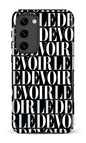 Galaxy S23 Plus Tough Gloss Le Devoir — Gros logos -