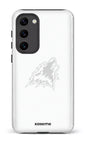 Galaxy S23 Plus Tough Gloss Les Huskies Blanc -