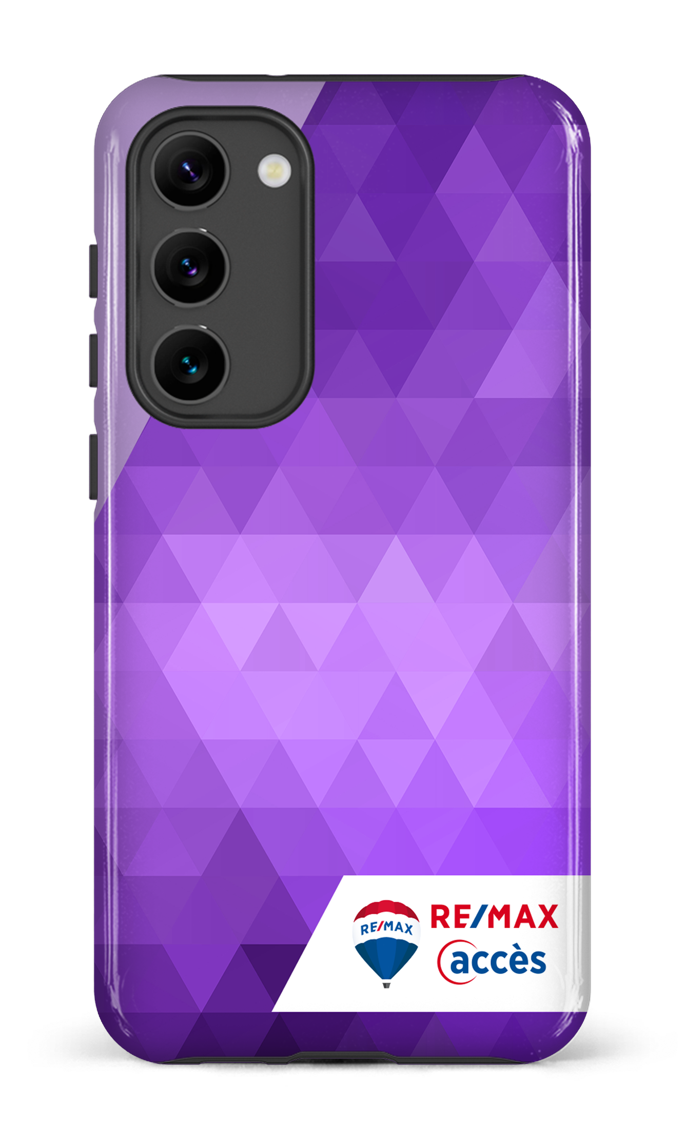 Galaxy S23 Plus Tough Gloss Motif Triangle -