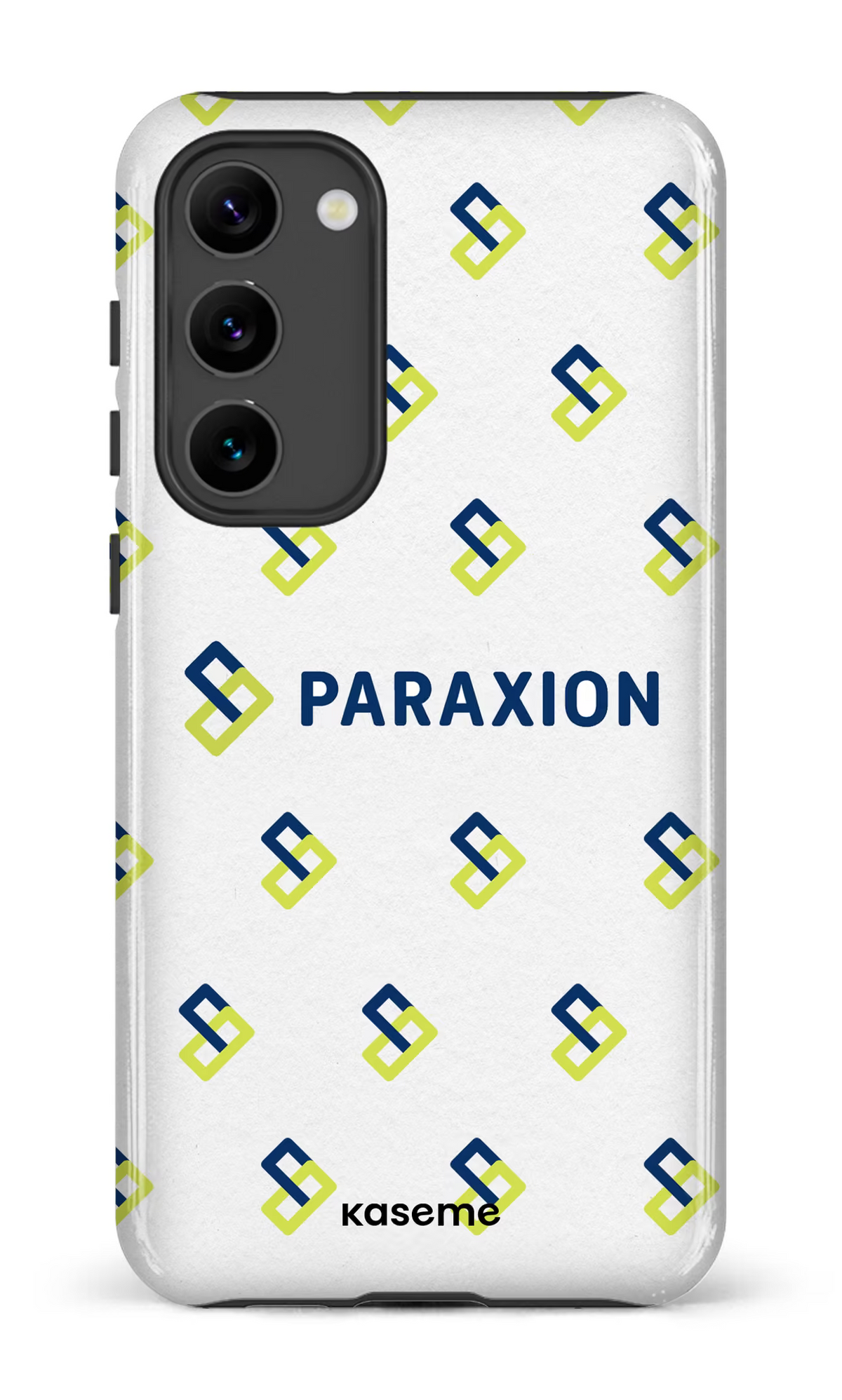 Galaxy S23 Plus Tough Gloss Paraxion Blanc -