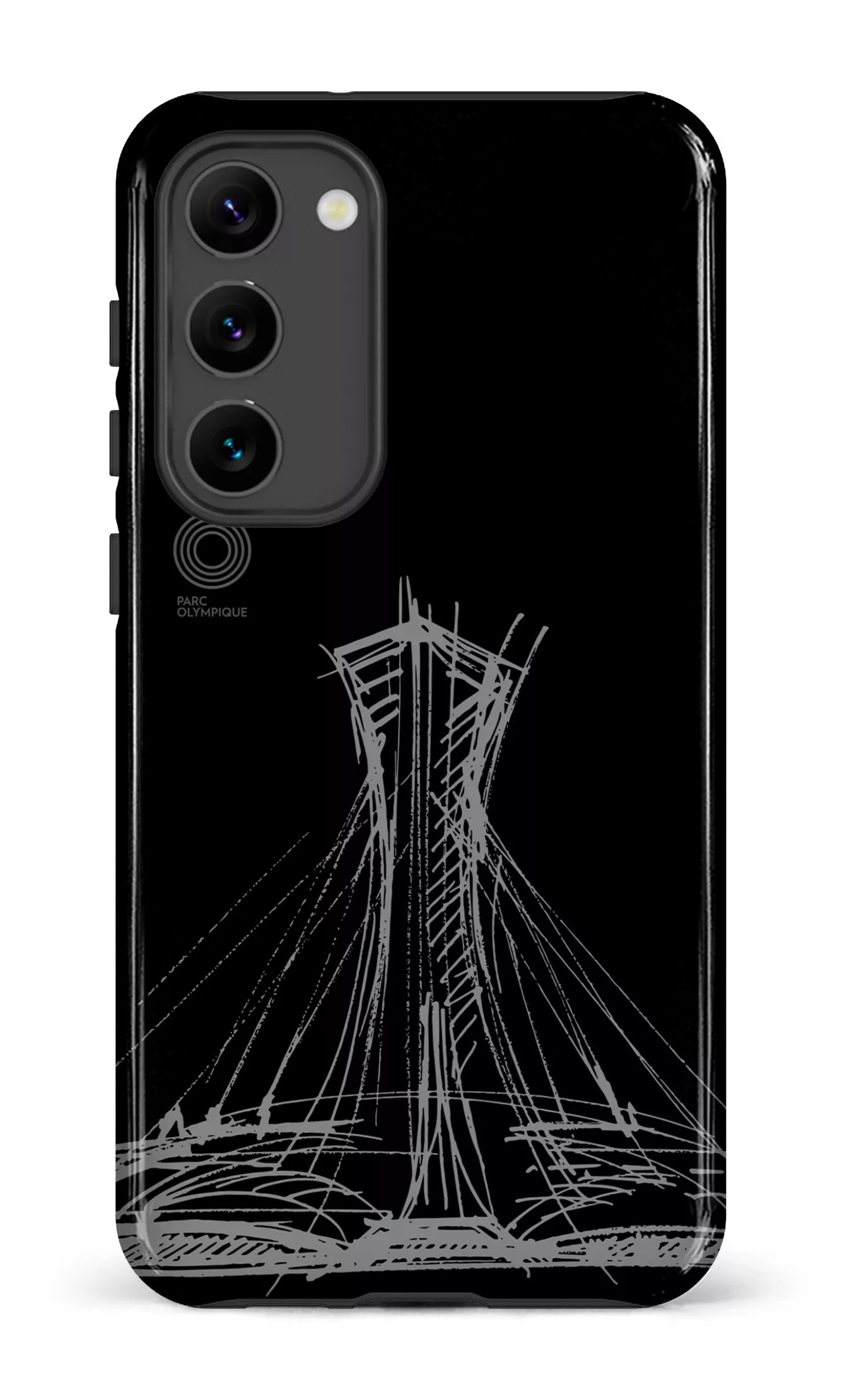 Galaxy S23 Plus Tough Gloss Parc Olympique - Croquis Noir -