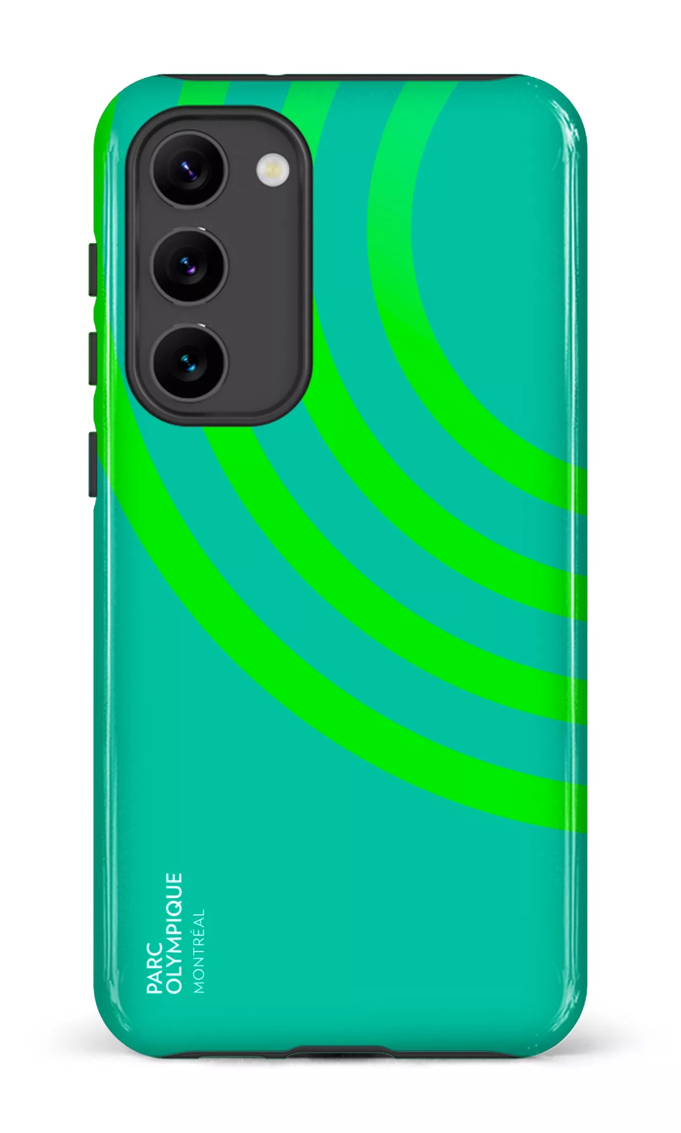 Galaxy S23 Plus Tough Gloss Parc Olympique - Logo Vert -