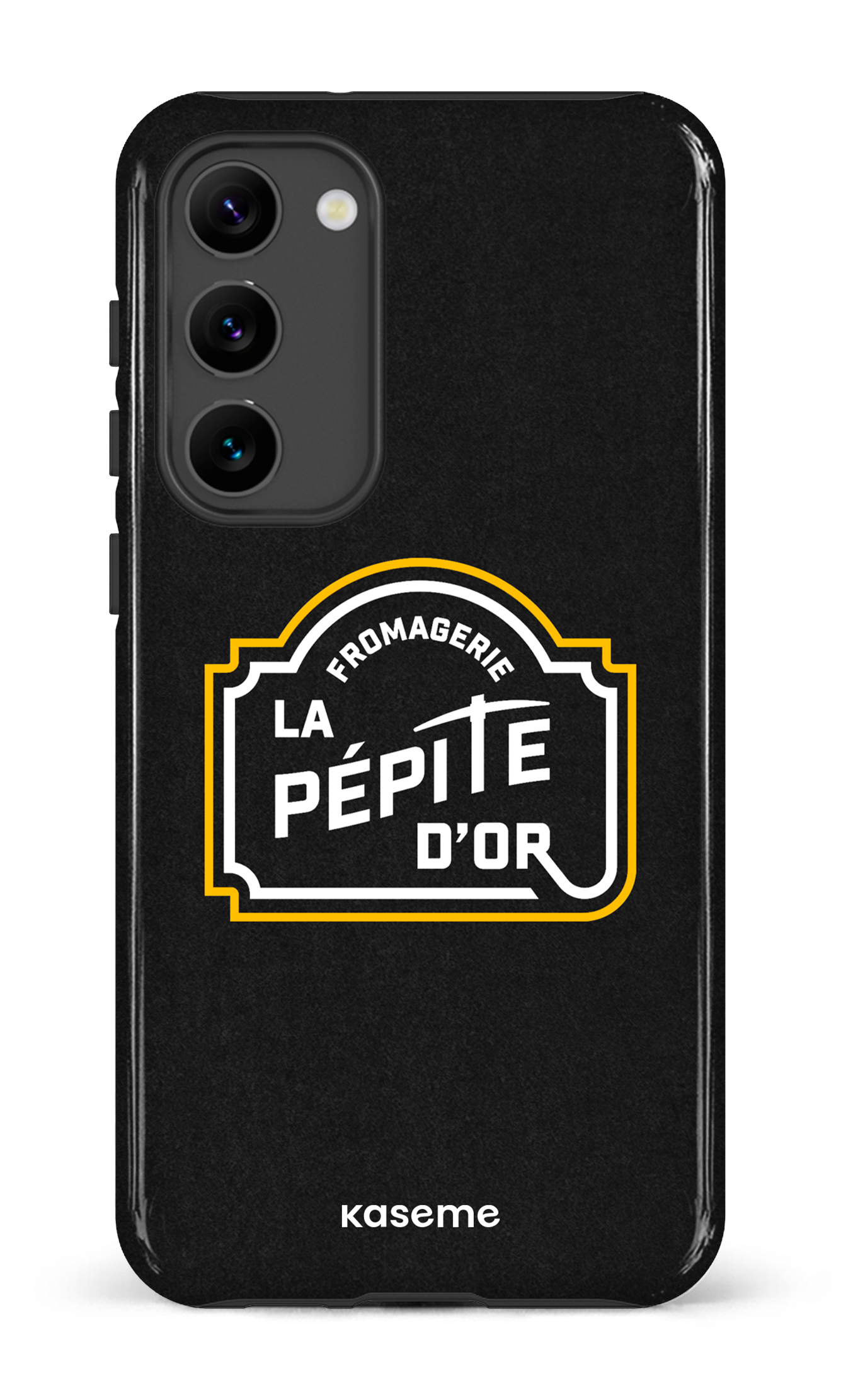 Galaxy S23 Plus Tough Gloss Pépite Noir -