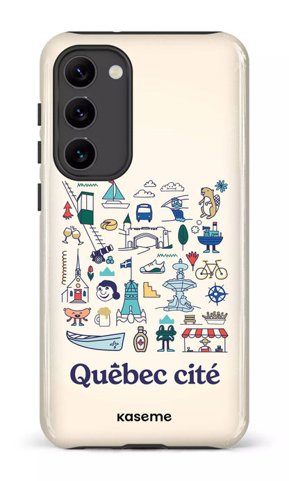 Galaxy S23 Plus Tough Gloss Québec illustré -
